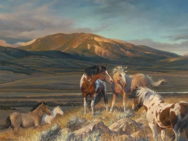 Bright Band By Nancy Glazier by Nancy Glazier — Giclee On Paper