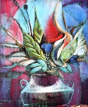 Bud Of Paradise Artist Proof Estate Certified Lithograph Artist Proof by William Tolliver