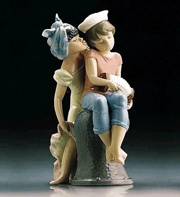 Caribbean Kiss by Lladro Black Legacy — Porcelain Figurine