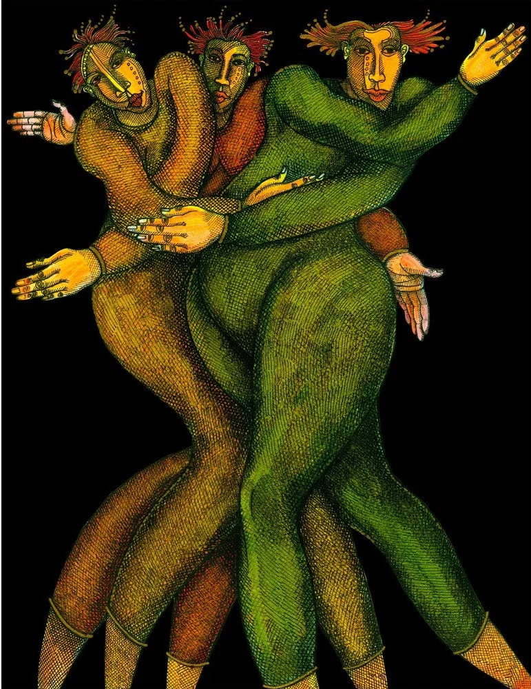 Insync by Charles Bibbs — Giclee On Paper