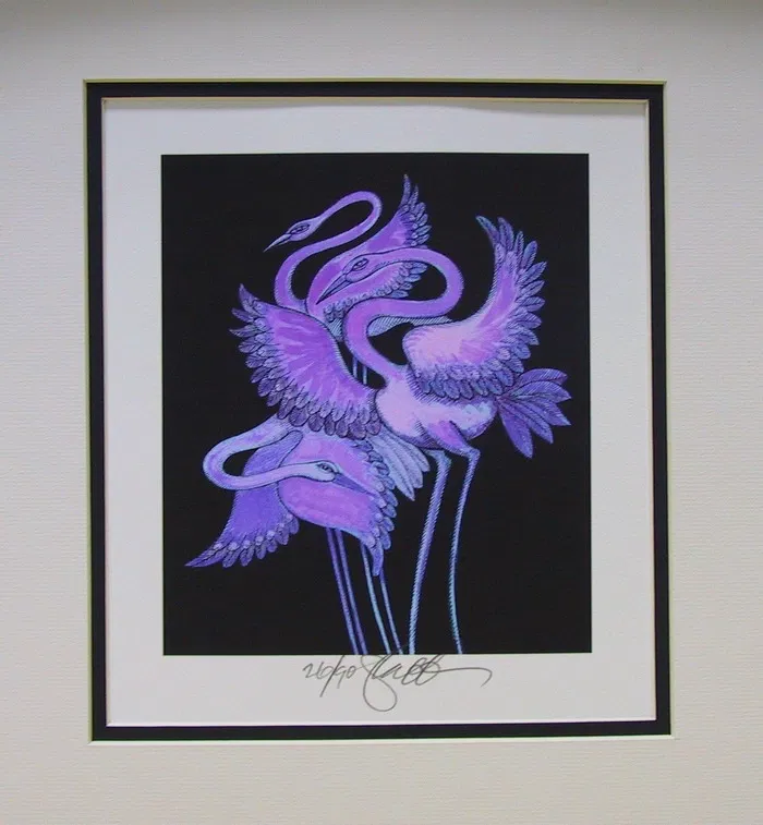 Long Leg Bird - Giclee by Charles Bibbs