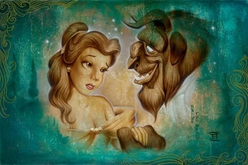Certain As The Sun - From Disney Beauty and The Beast by Noah — Giclee On Canvas