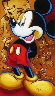 Hiya Pal by Tim Rogerson — Hand-Embellished Giclee on Canvas