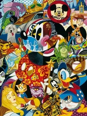 Tim Rogerson - In The Company Of Legends Deluxe 4 Panel
