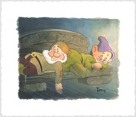 Sweet Dreams Dwarfs by Toby Bluth