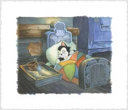 Sweet Dreams Figaro by Toby Bluth