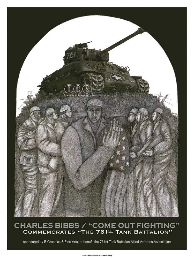 Come Out Fighting - Limited Edition by Charles Bibbs