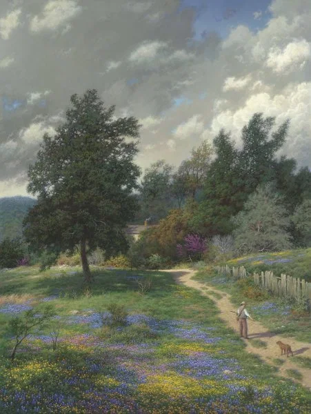Coming Home By Larry Dyke by Larry Dyke — Giclee On Canvas Artist Proof