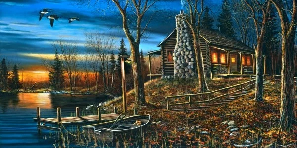 Complete Serenity By Jim Hansel Giclee On Canvas  Artist Proof by Jim Hansel