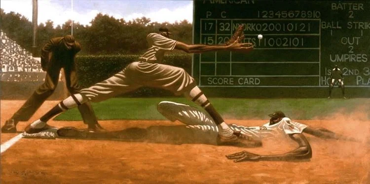 Coooool Papa Bell Remarque by Kadir Nelson — Lithograph