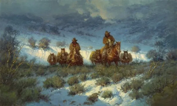 G Harvey - Crossing The Breaks By G. Harvey Giclee On Canvas  Signed & Numbered
