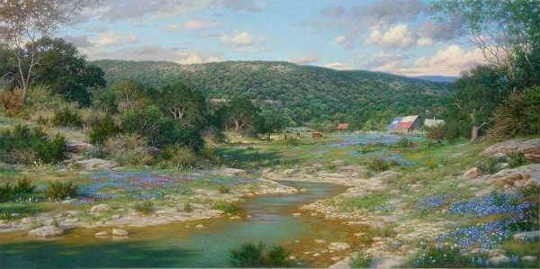 Deep In The Heart Grande Edition by Larry Dyke — Giclee On Canvas