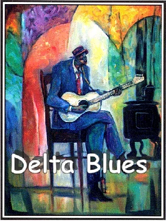 Delta Blues Artist Signed Lithograph Artist Proof by William Tolliver