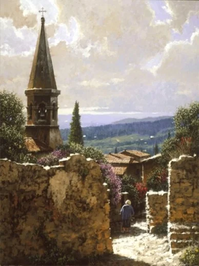 George Hallmark - Domonica By George Hallmark Print  Signed And Numbered