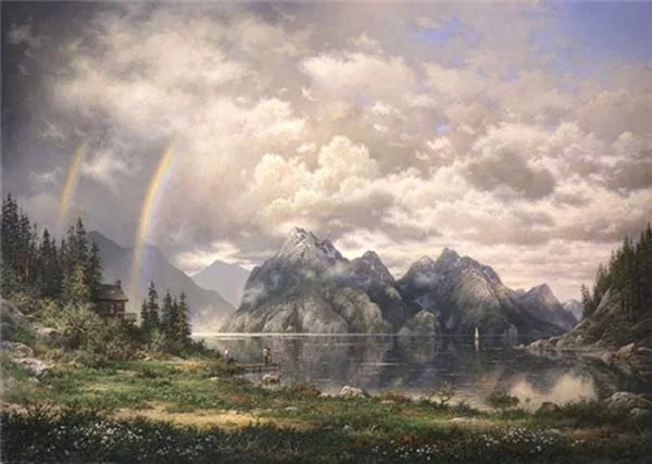 Early Departure By Larry Dyke Print  Signed And Numbered by Larry Dyke