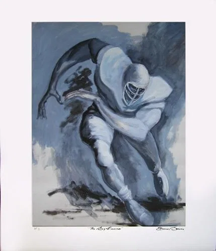 The Big Lineman by Ernie Barnes — Giclee On Paper
