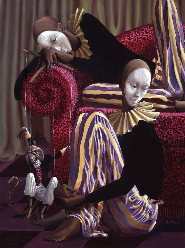 Entertainers by John Holyfield — Giclee On Canvas