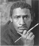 Ernie Barnes artist portrait