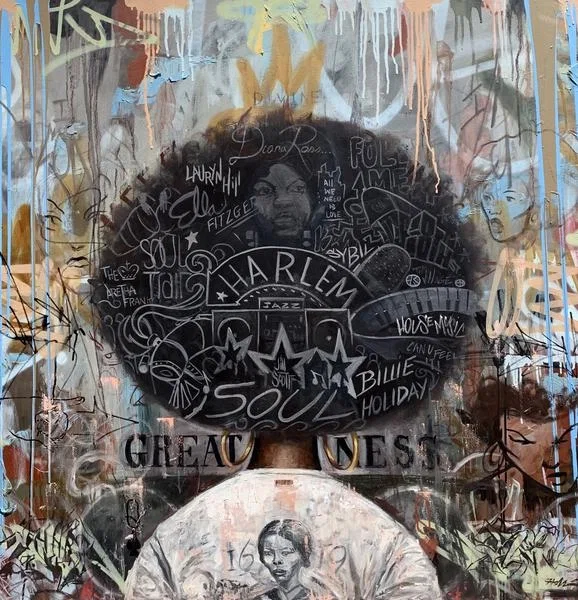 Divine Greatness by Frank Morrison — Giclee On Canvas Artist Proof