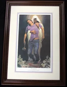 Thomas Blackshear II - Forgiven Limited Edition Framed