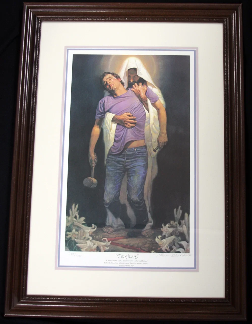 Forgiven Limited Edition Framed by Thomas Blackshear II