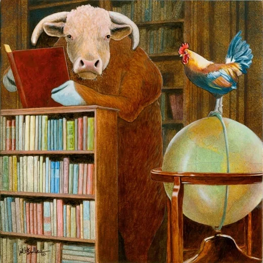 Cock And Bull Story Canvas Edition by Will Bullas
