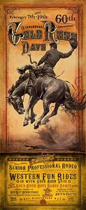 Bob Coronato - Gold Rush Days Limited Edition Print