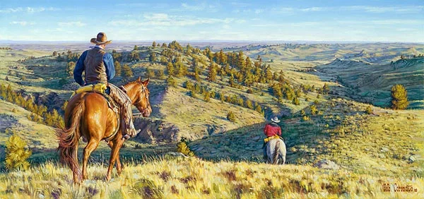 Head Five Miles That Way Then Go Five Miles That Way...smallwork Canvas Edition by Bob Coronato