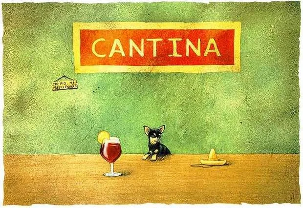 A Little Sangria Limited Edition Print by Will Bullas