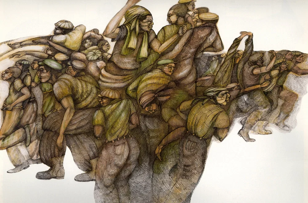Hats Boots And Baggy Pants #4 by Charles Bibbs