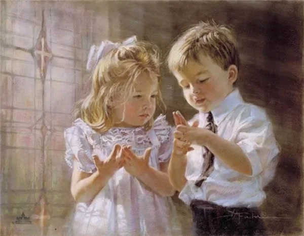 Heres The Church By Kathryn Fincher by Kathryn Fincher — Giclee On Canvas