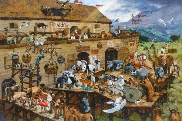 Its A Zoo In There! By Michael Dudash Canvas  Signed And Numbered by Michael Dudash