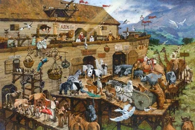 Its A Zoo In There! By Michael Dudash Print  Signed And Numbered by Michael Dudash