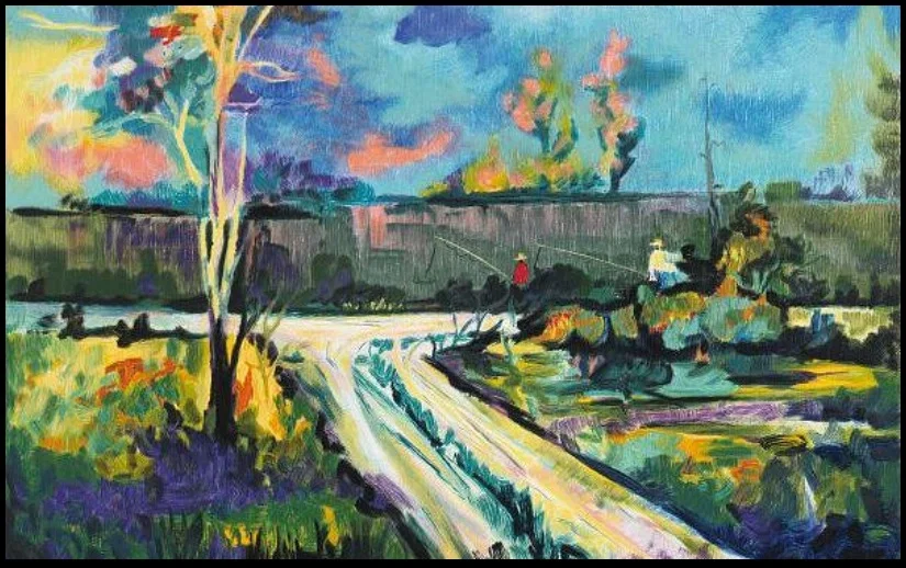 Ketchin Fish Estate Certified Serigraph Artist Proof by William Tolliver