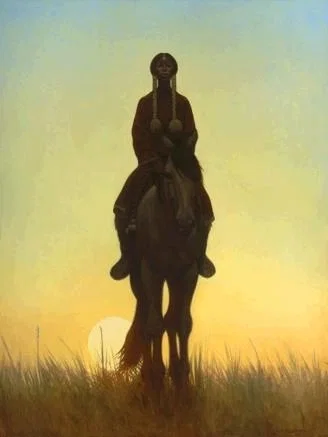 Kiowa Dawn by Kadir Nelson