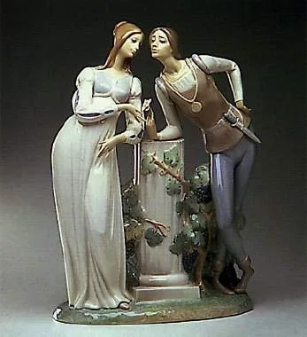 Romeo And Juliet 1971-05 by Lladro — Porcelain Figurine