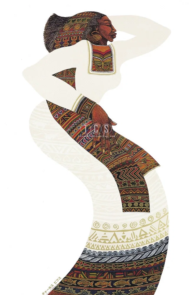 Lady In White JArtist Proofan Remarque Edition (SLIGHT BEND / CASE) by Charles Bibbs
