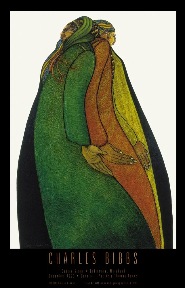 Lean On Me Special Artist Edition Remarque #1 by Charles Bibbs — Lithograph