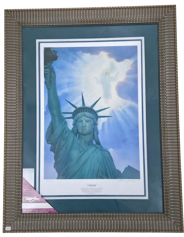 Thomas Blackshear II - Liberty Framed Print - Limited Edition