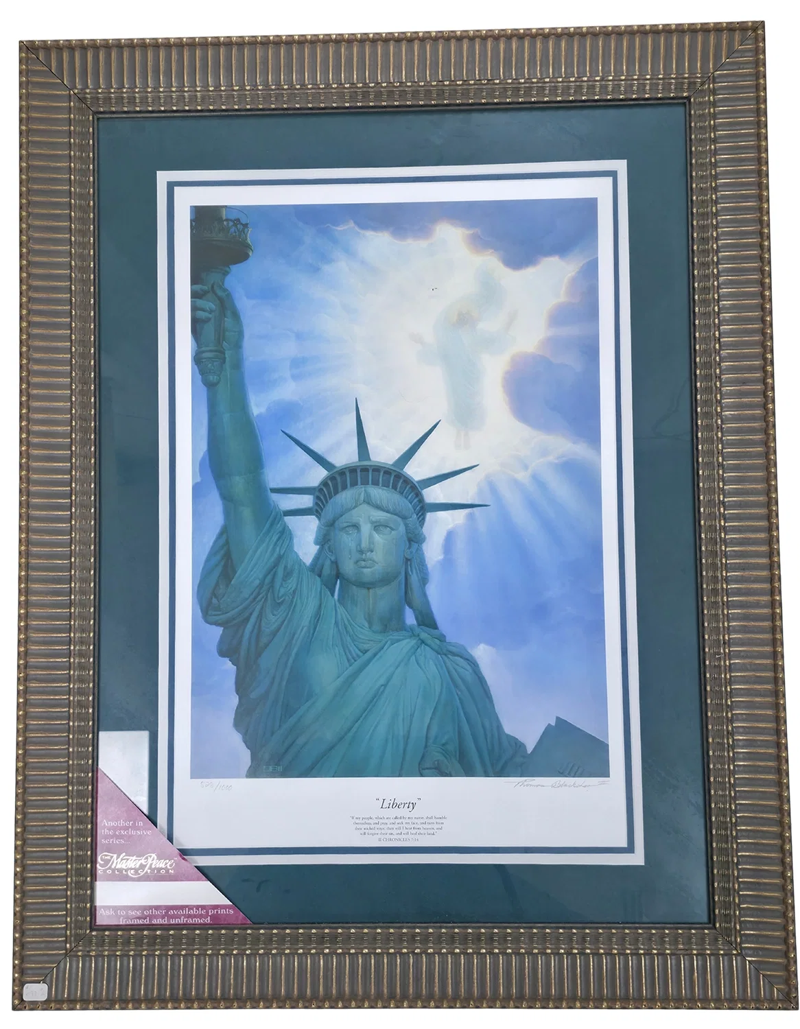 Liberty Framed Print - Limited Edition by Thomas Blackshear