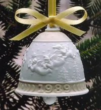Lladro - Christmas Bell 1989 - Open Box