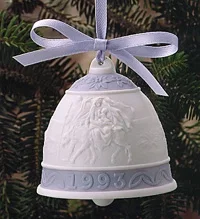 Christmas Bell 1993 by Lladro — Porcelain Figurine