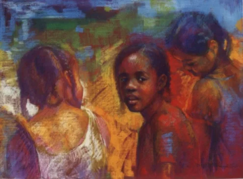 Gloria's Moods Giclee by Brenda Joysmith