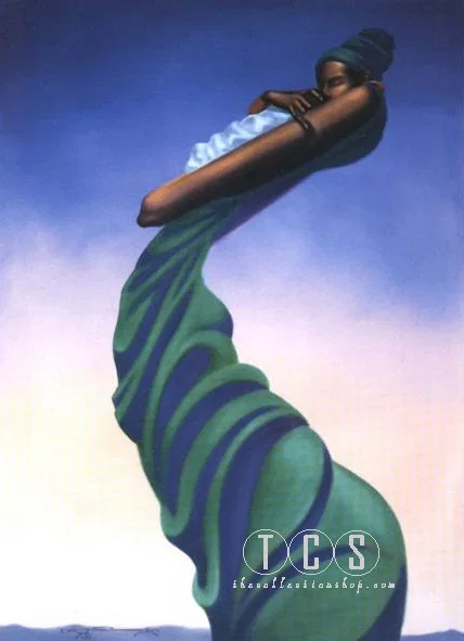 Mother And Child Artist Proof by Kadir Nelson