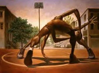One On One by Kadir Nelson — Lithograph