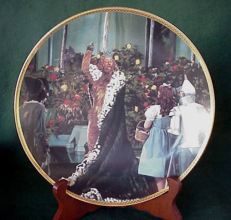 1988 Wizard Of Oz If I Were King Of The Forest by Thomas Blackshear — Plate