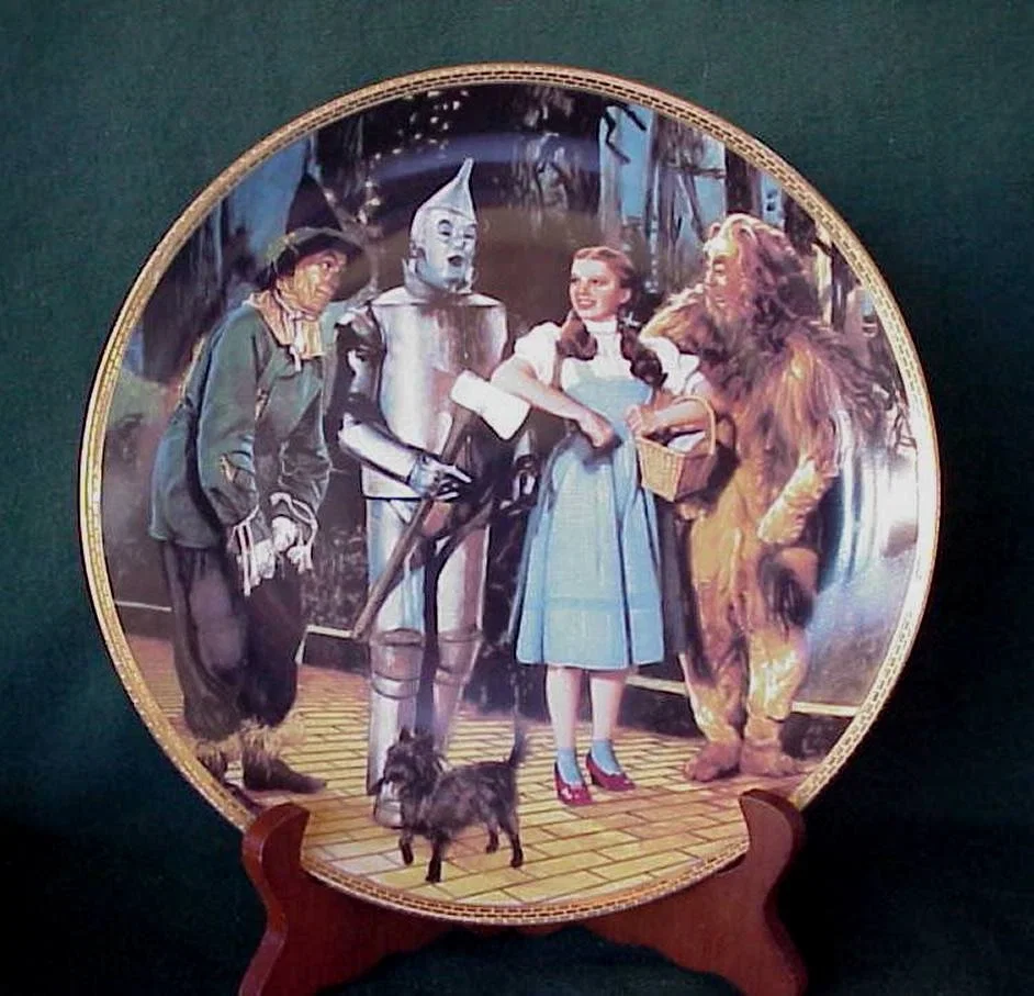 1988 Wizard Of Oz We're Off To See The Wizard by Thomas Blackshear — Plate