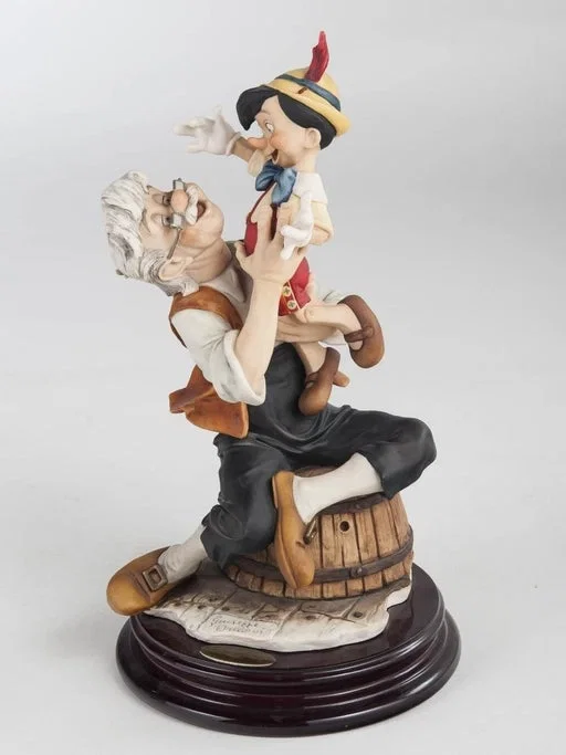 Pinocchio And Gepetto - A Father's Love Artist Proof by Giuseppe Armani