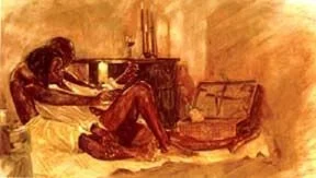 Quiet Time Giclee by Alonzo Adams