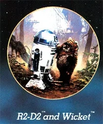 Star Wars Series - R2d2 And Wicket by Thomas Blackshear